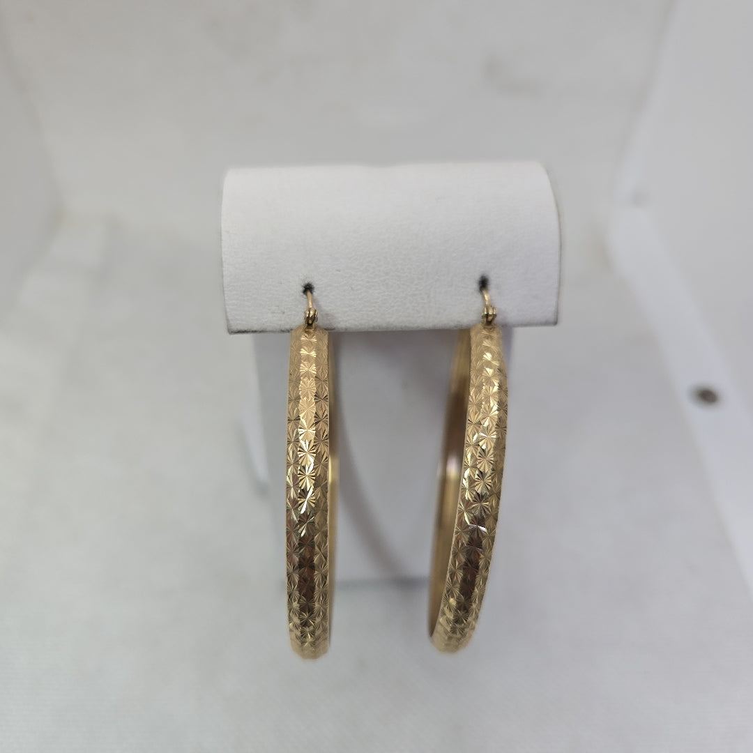 ARRACADAS PAR ORO 10 K 9,40 GRMS (SEMINUEVO)