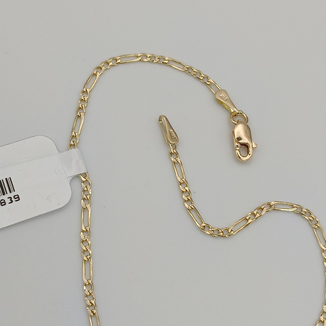 PULSERA 3X1 ORO 14K 21 CM 1.7 GR (NUEVO)