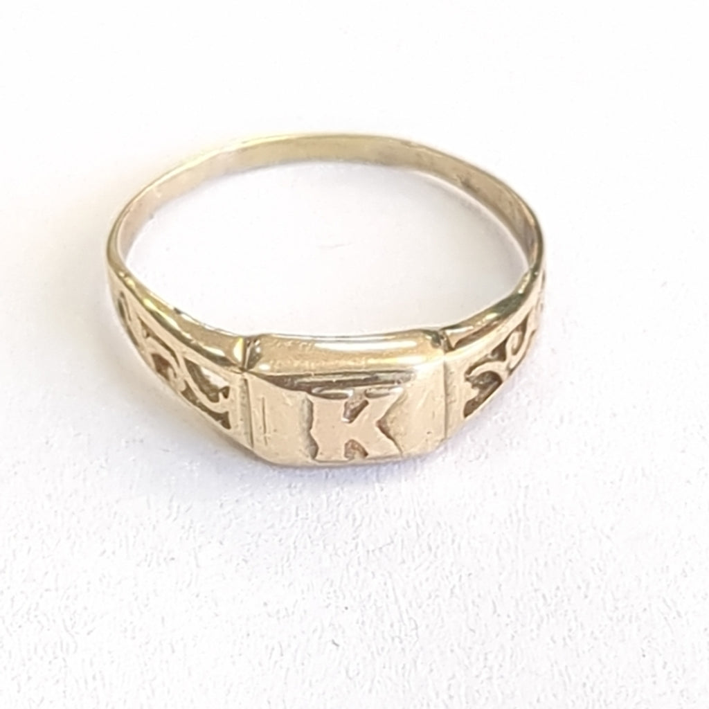 ANILLO ORO 10 K 1,40 GRMS (SEMINUEVO)