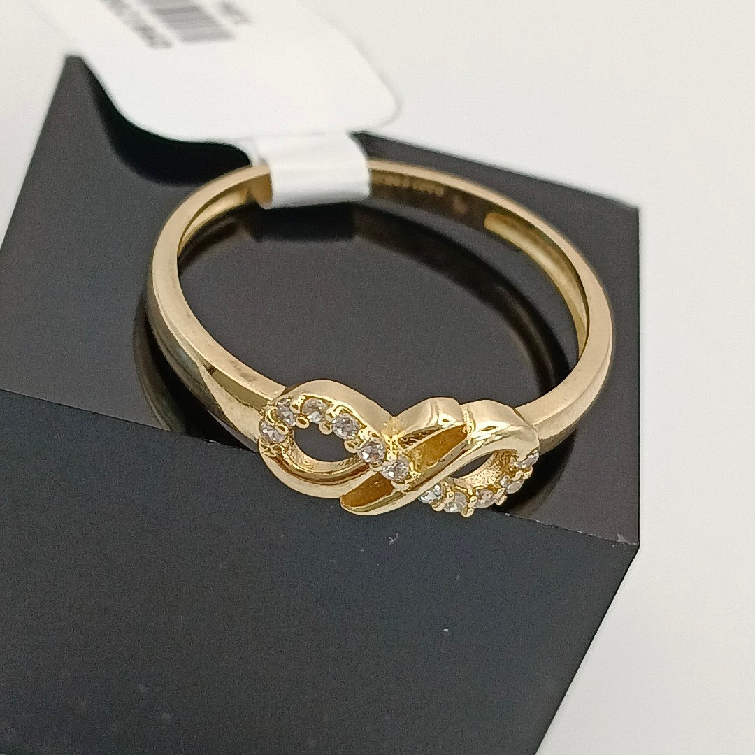 ANILLOS INFINITO ORO 10K TALLA 9 1.7 GR (NUEVO)
