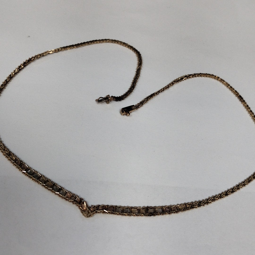 GARGANTILLA ORO 10 K 13,30 GRMS (SEMINUEVO)