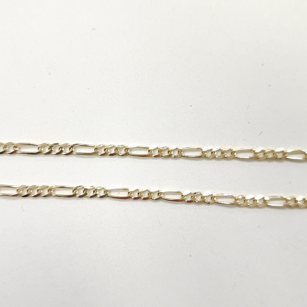 CADENAS 3X1 ORO 14K 55 CM 5.2 GR (NUEVO)