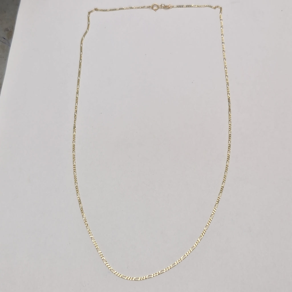 CADENAS TEJIDO 3X1 ORO 14K 55 CM 2.3 GR (NUEVO)