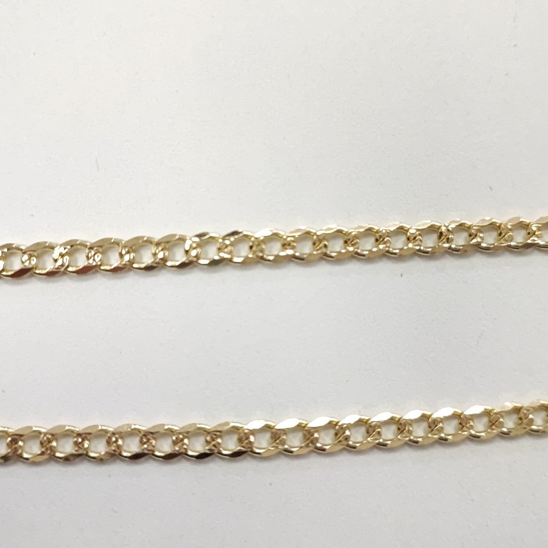 CADENAS BARBADA ORO 14K 55 CM 13.1 GR (NUEVO)