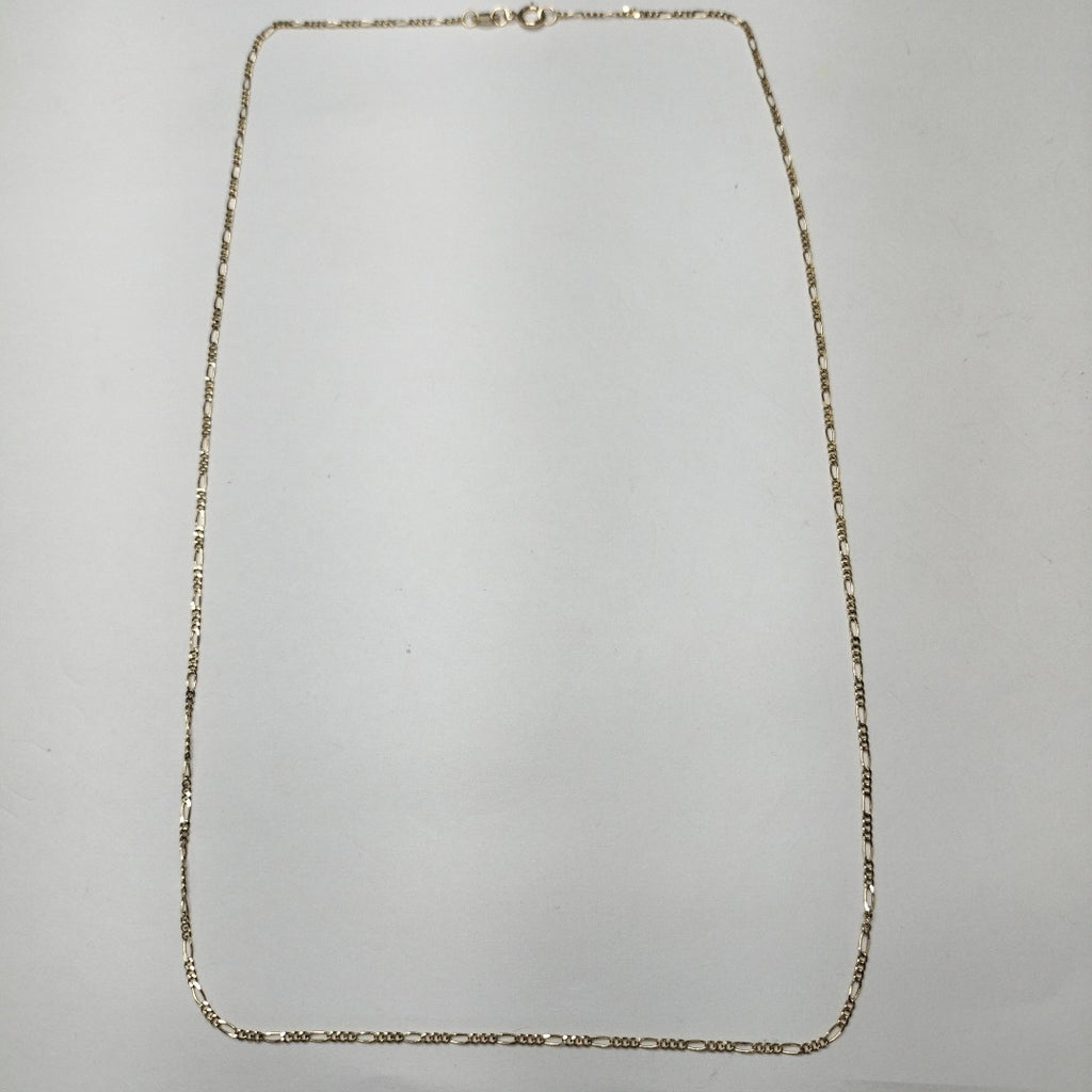 CADENAS TEJIDO 3X1 ORO 14K 55 CM 2.7 GR (NUEVO)