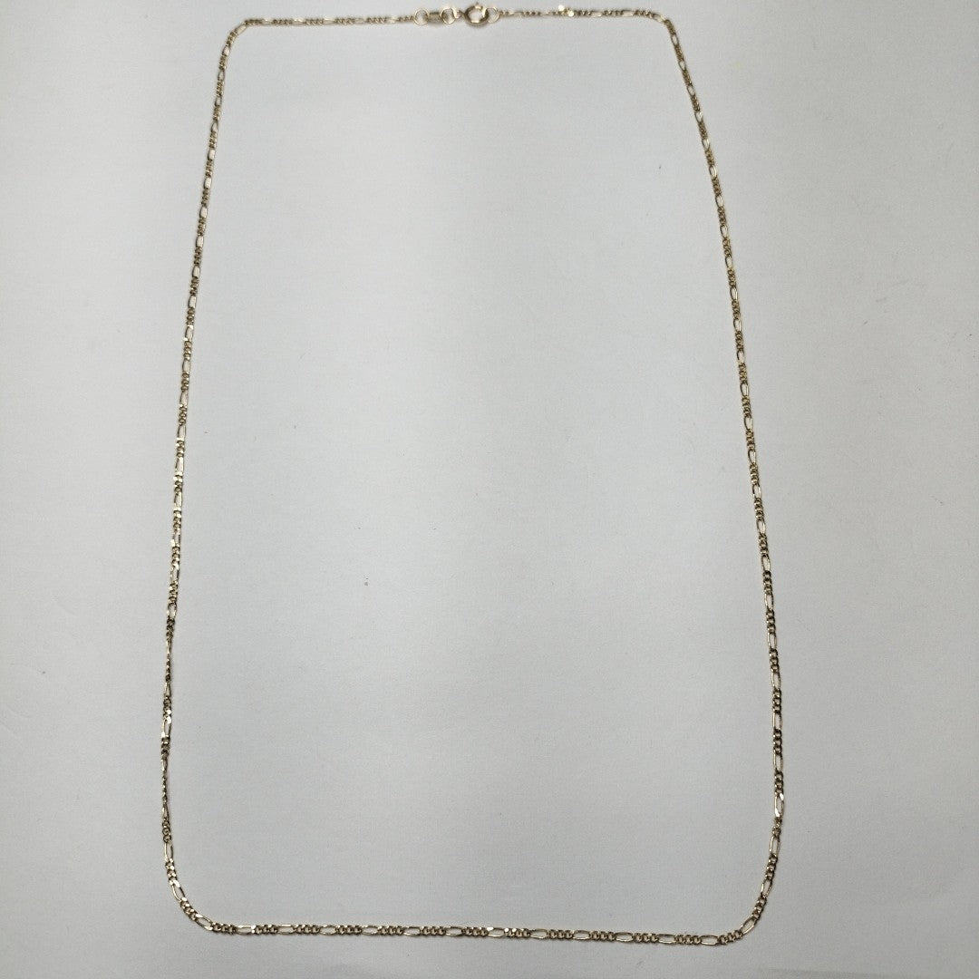 CADENAS TEJIDO 3X1 ORO 14K 55 CM 2.7 GR (NUEVO)