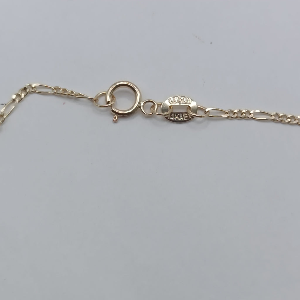 CADENAS TEJIDO 3X1 ORO 14K 55 CM 2.7 GR (NUEVO)
