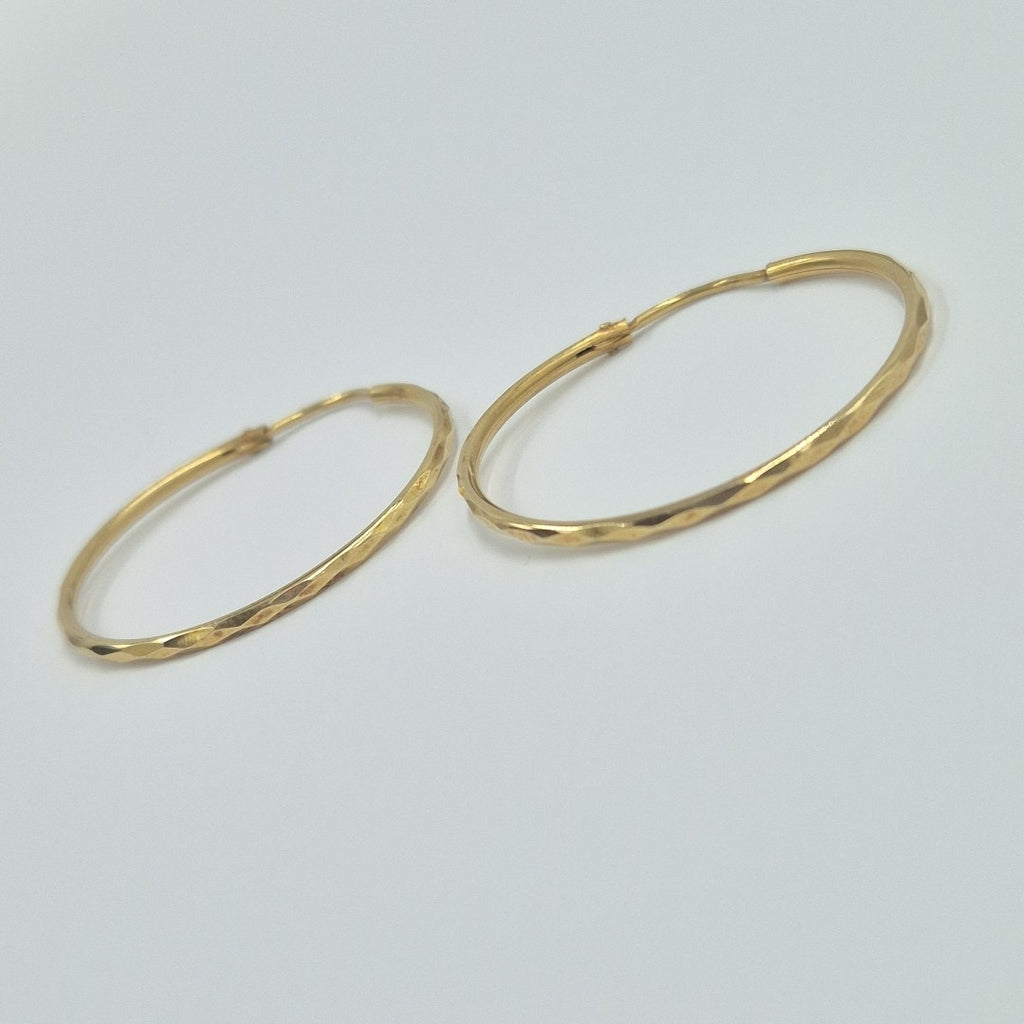 ARRACADAS PAR ORO 14 K 2,50 GRMS (SEMINUEVO)