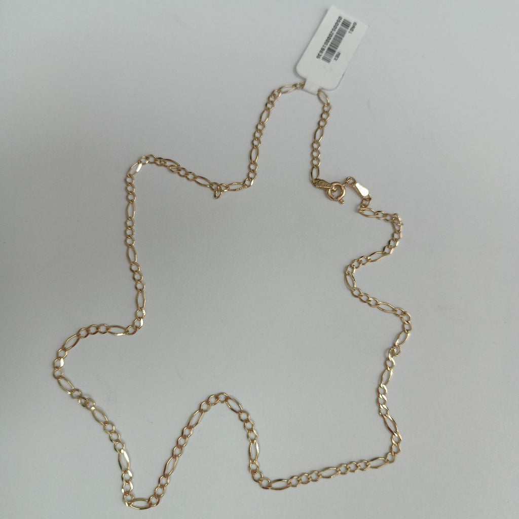 CADENAS TEJIDO 3X1 ORO 10K 50 CM 3.8 GR (NUEVO)