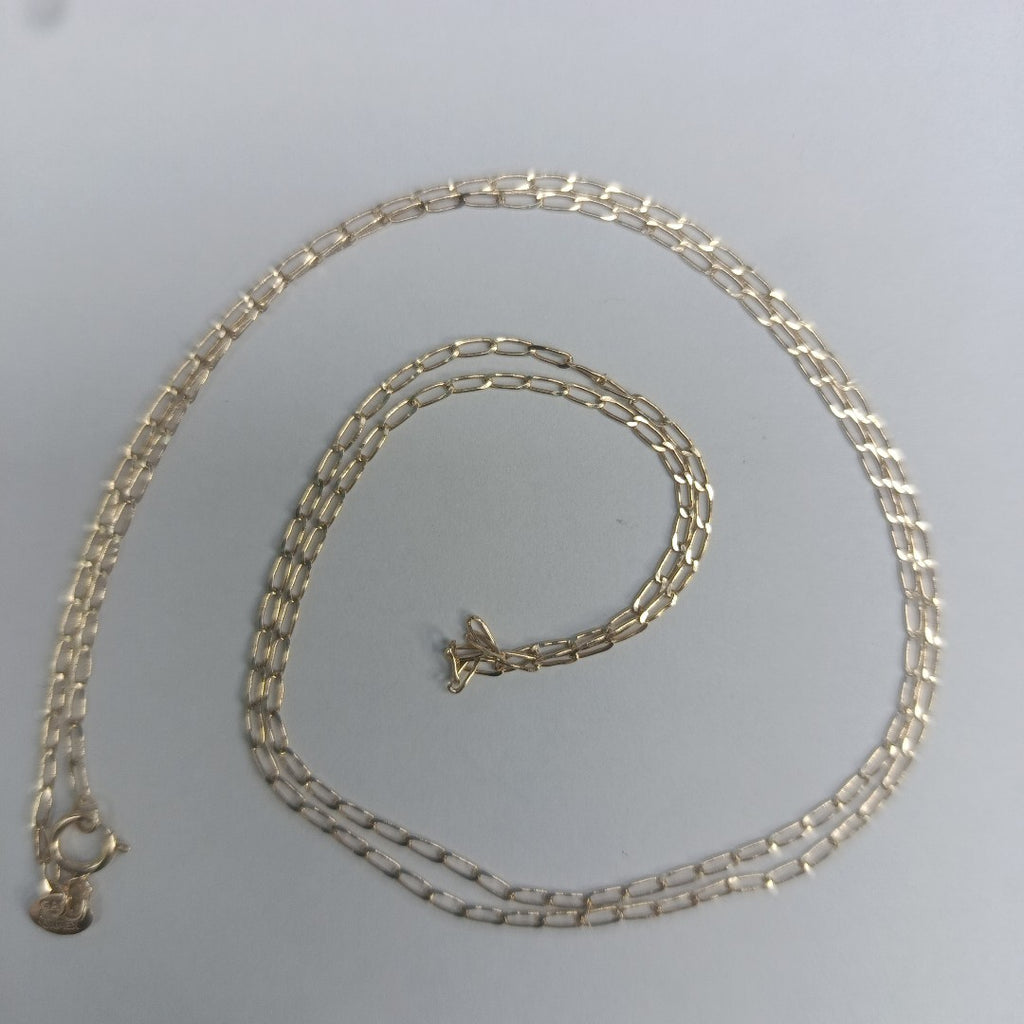 CADENAS TEJIDO ESLABONES ORO 10K 60 CM 2 GR (NUEVO)