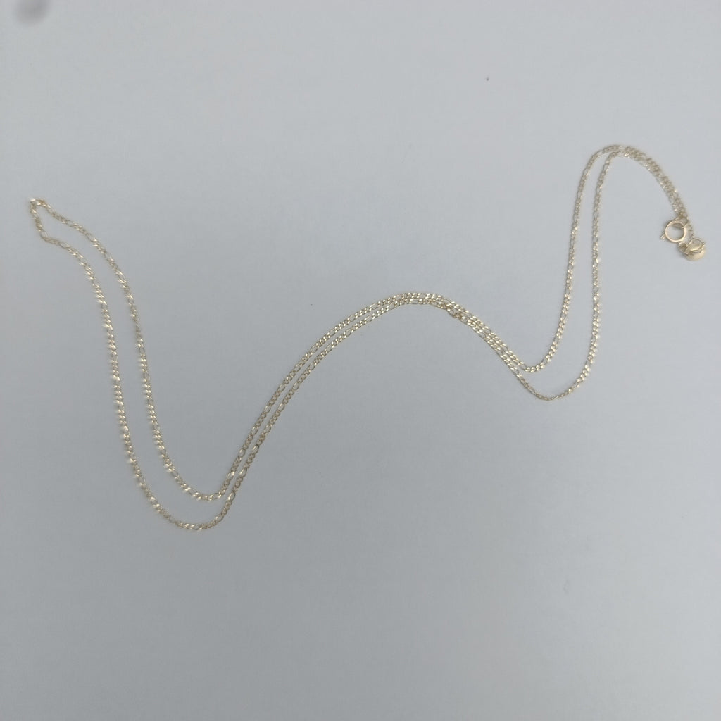 CADENAS TEJIDO 3X1 ORO 10K 60 CM 1.5 GR (NUEVO)