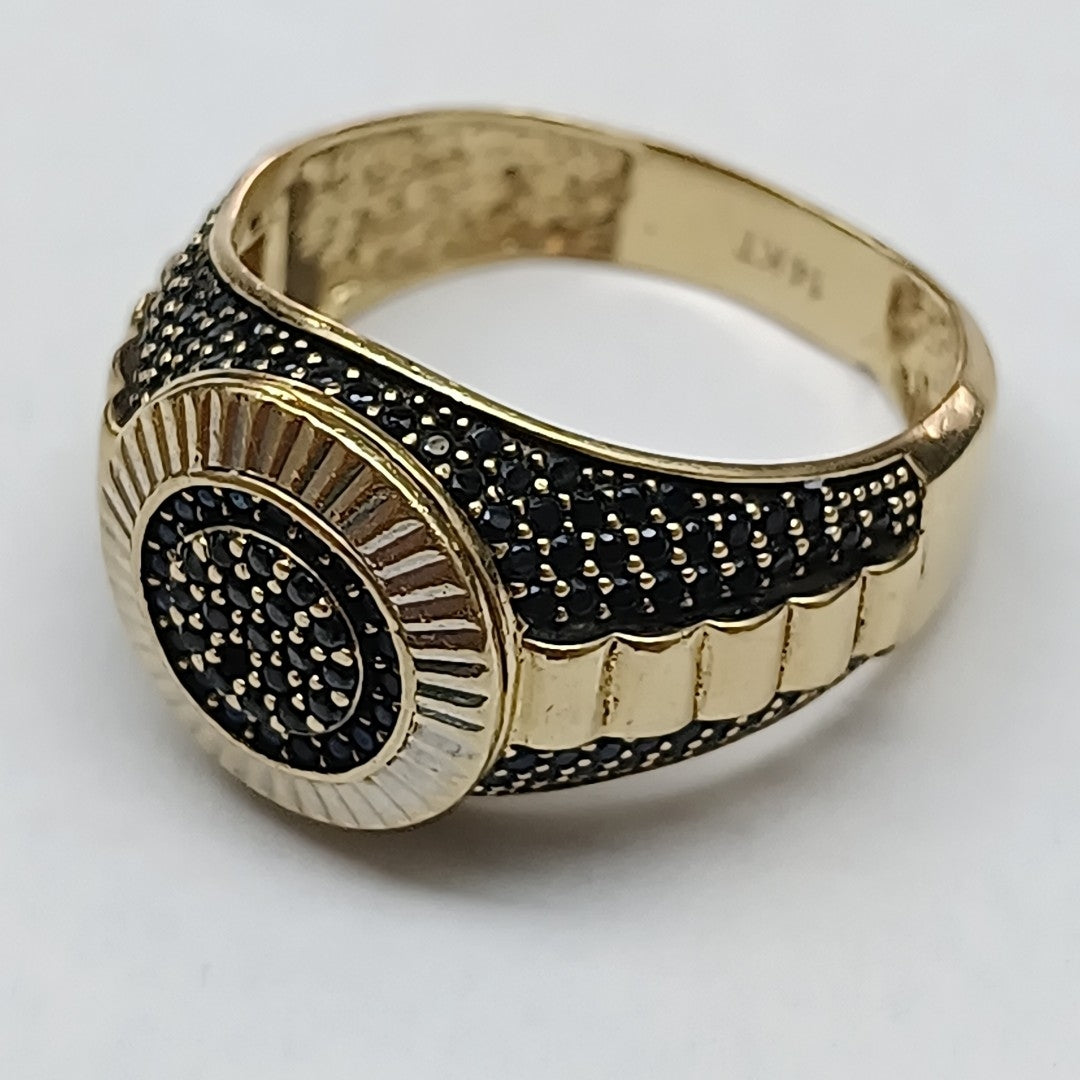 ANILLO ORO 14 K 6,50 GRMS (SEMINUEVO)