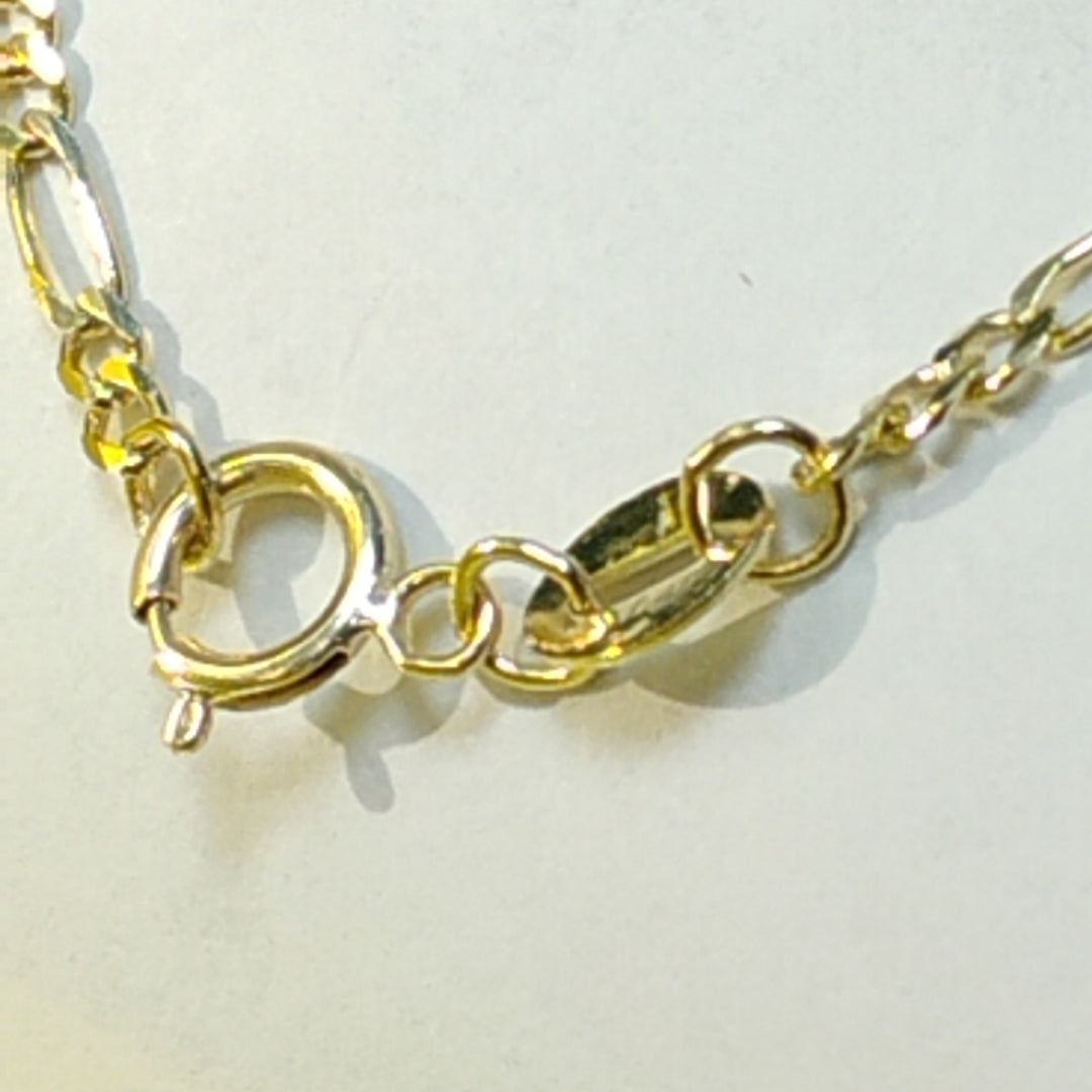 CADENAS TEJIDO 3X1 ORO 10K 55 CM 3.2 GR (NUEVO)