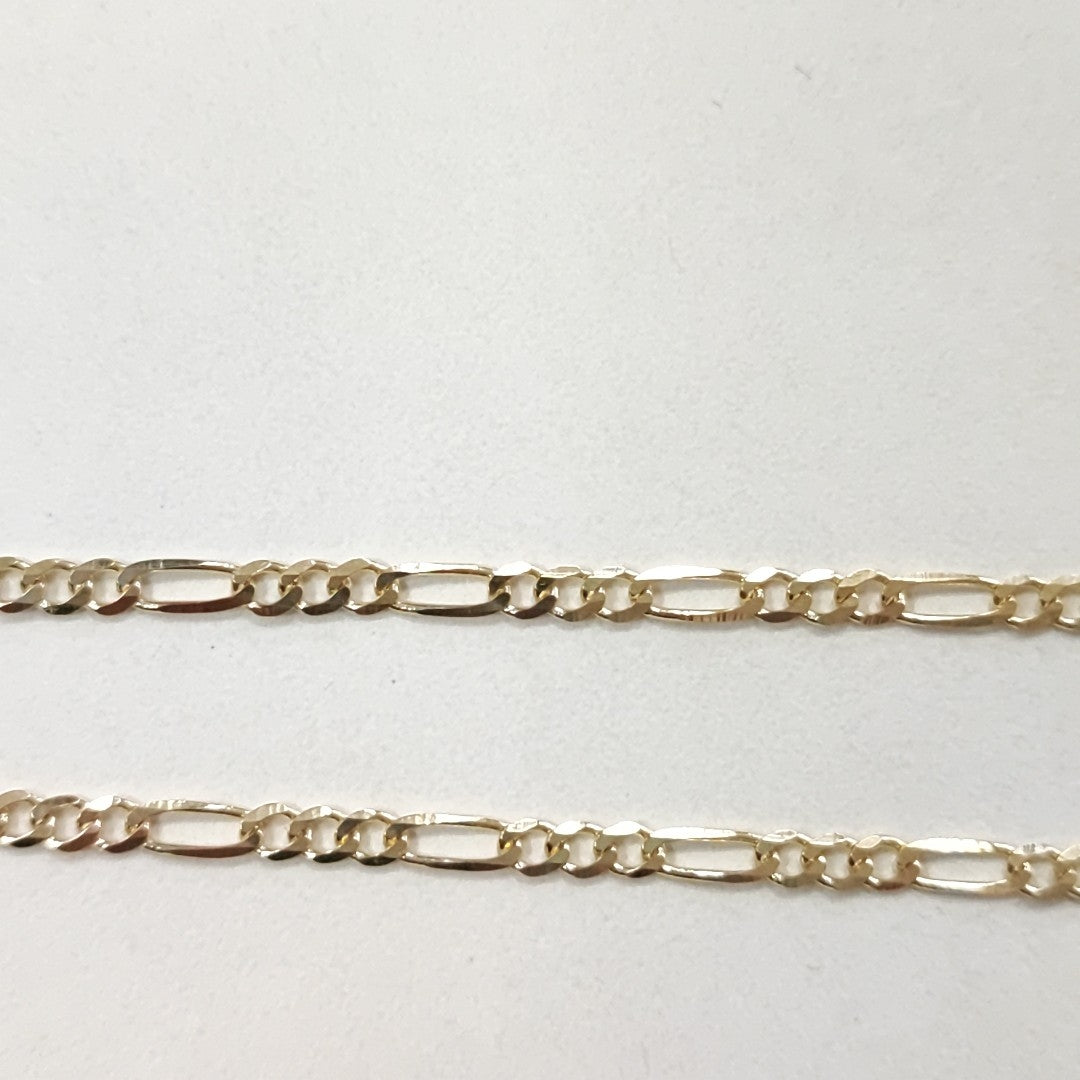 CADENAS 3X1 ORO 14K 55 CM 4.7 GR (NUEVO)