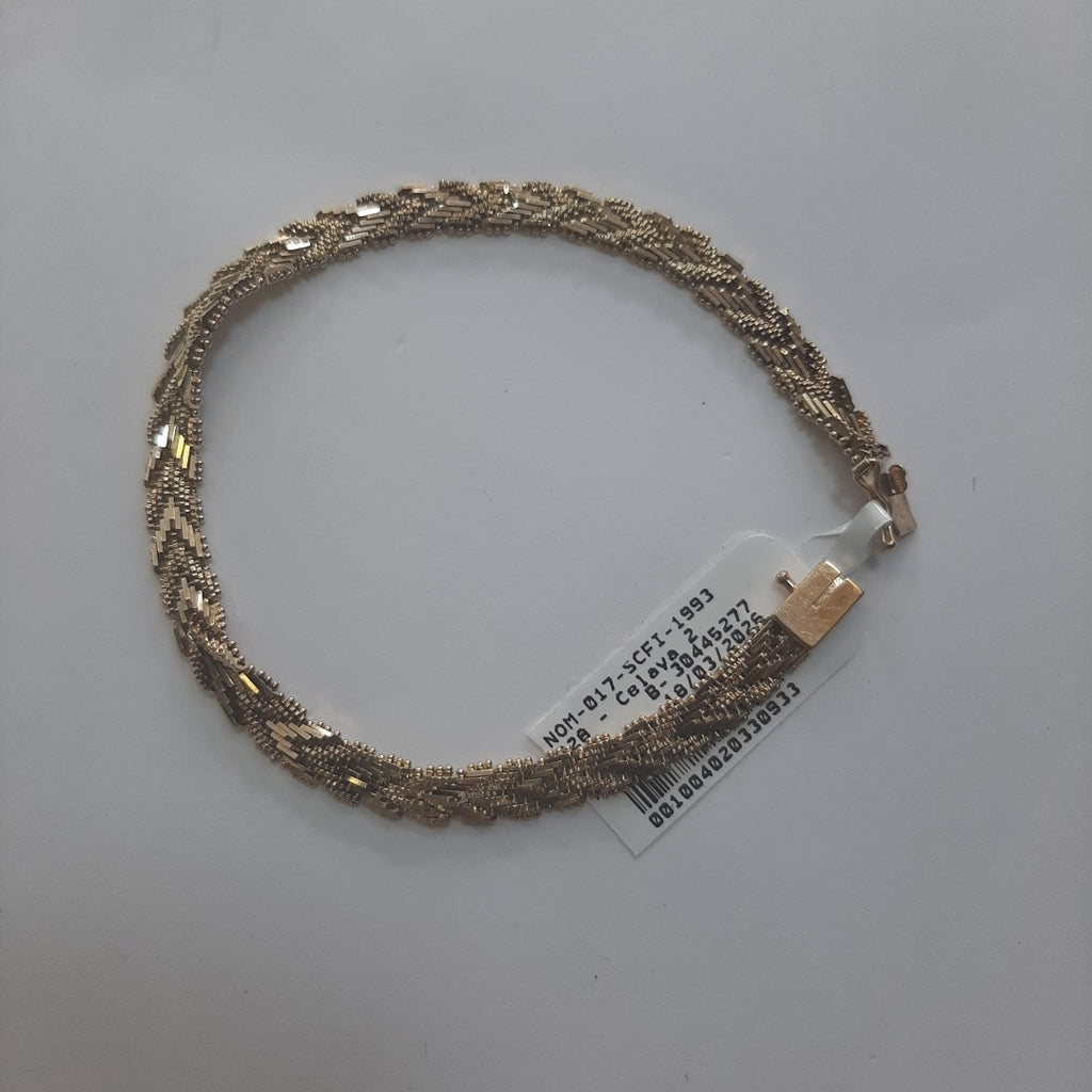 PULSERA ORO 14 K 12 GRMS (SEMINUEVO)