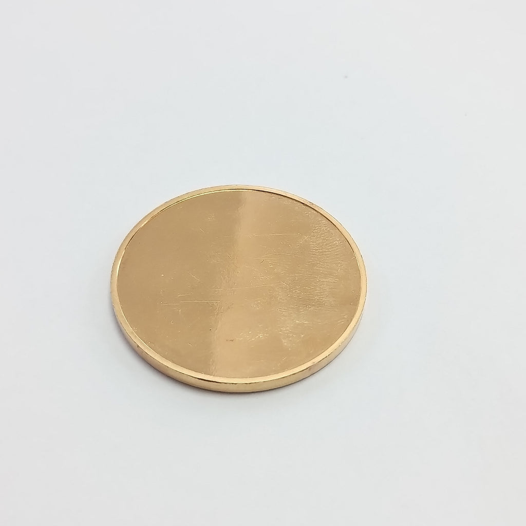 MEDALLA CONMEMORATIVA ORO 21 K 41.6 GRMS (SEMINUEVO)