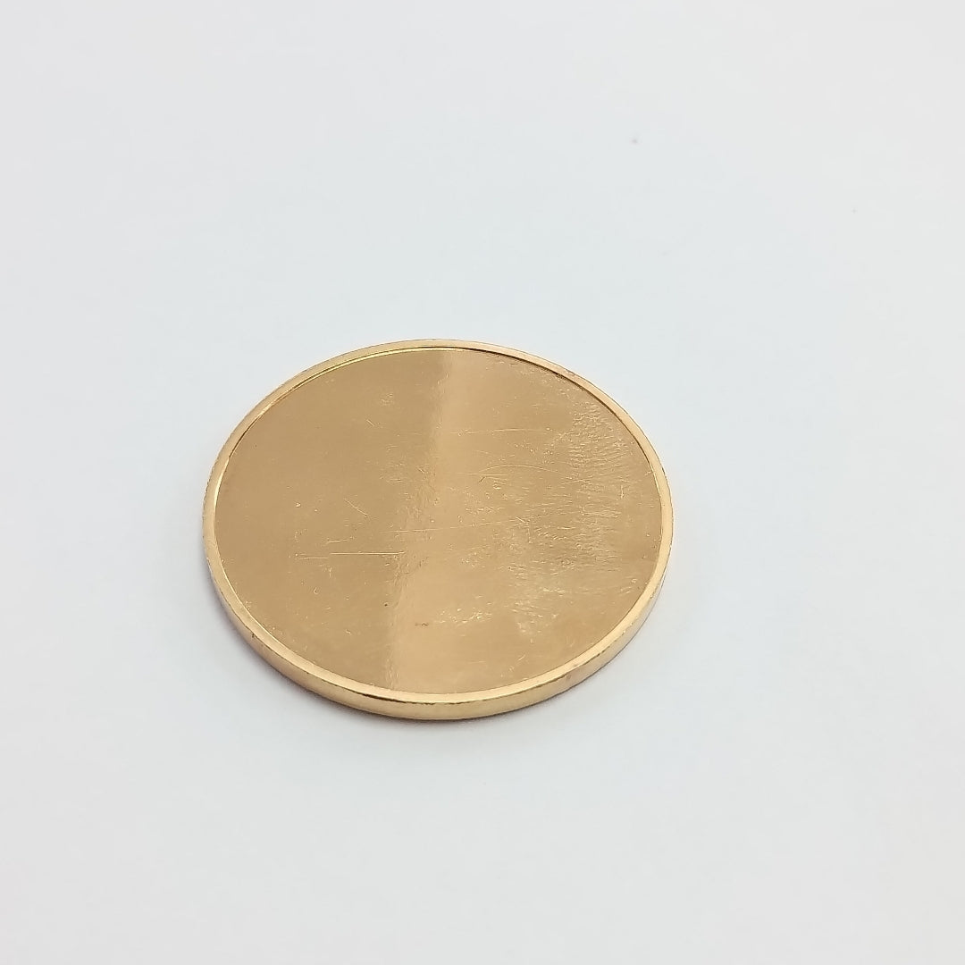MEDALLA CONMEMORATIVA ORO 21 K 41.6 GRMS (SEMINUEVO)