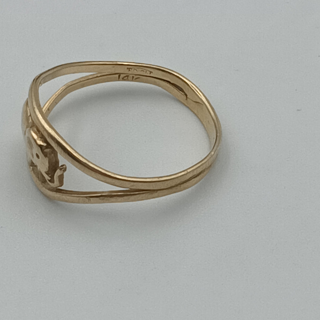ANILLITO ORO 14 K 1.8 GRMS (SEMINUEVO)