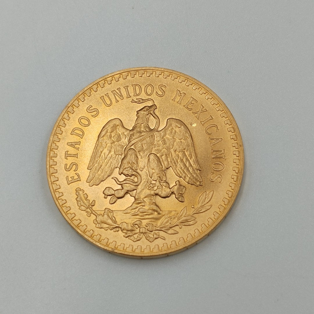 K1 41.6 GRMS 21 K IDENTIFICACIÓN MONEDA NOMINATIVA MONEDAS PESOS 50 PESO (SEMINUEVO)