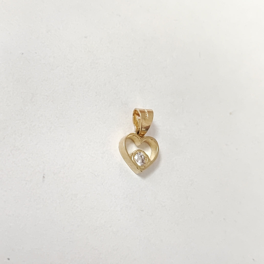 DIJES CORAZON ORO 10K 0.9 GR (NUEVO)