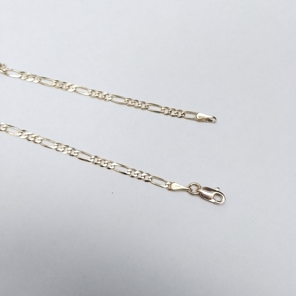 PULSERAS 3X1 ORO 14K 21 CM 2 GR (NUEVO)