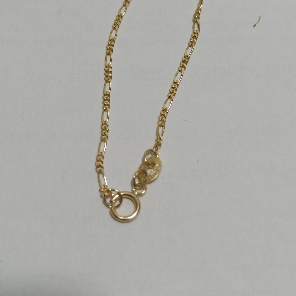 CADENAS TEJIDO 3X1 ORO 14K 55 CM 2.6 GR (NUEVO)