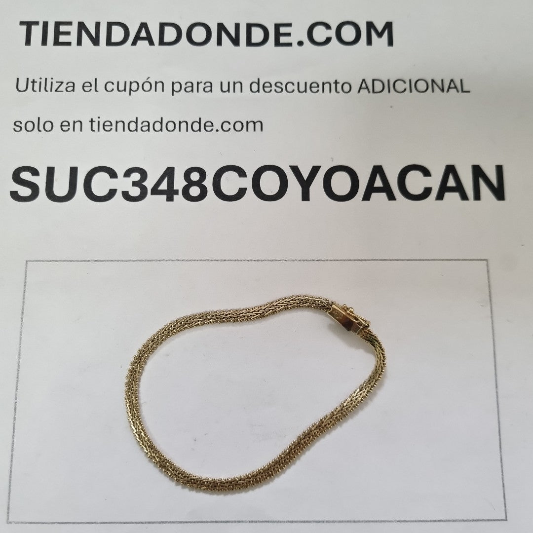 PULSERA ORO 14 K 8,30 GRMS (SEMINUEVO)