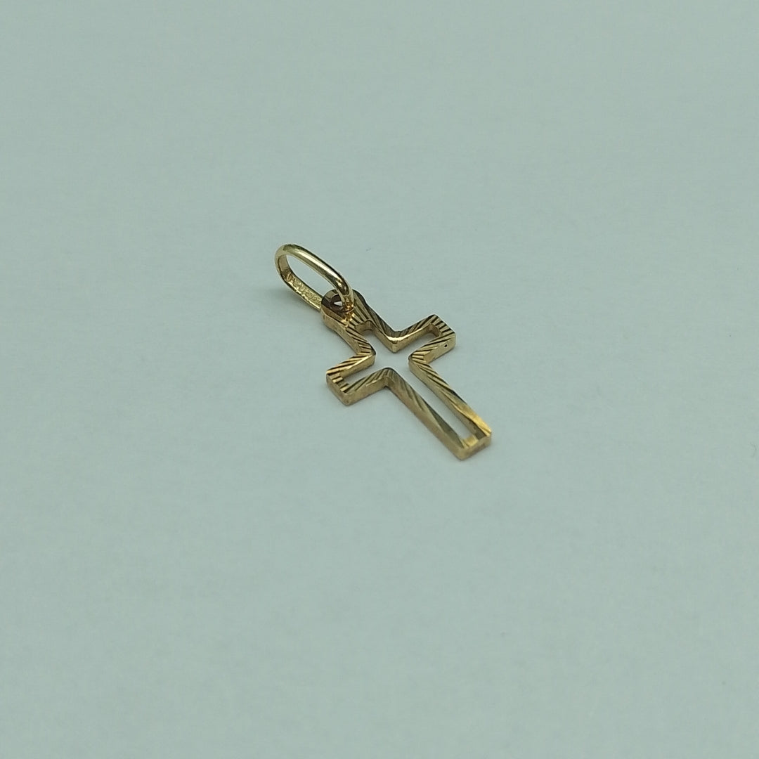 CRUZ ORO 14 K 0.6 GRMS (SEMINUEVO)