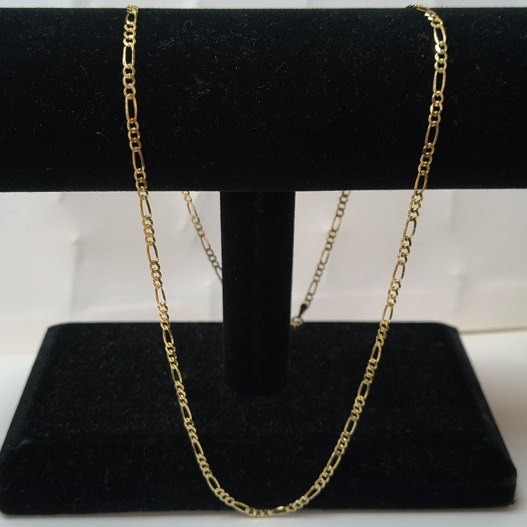 CADENAS 3X1 ORO 14K 55 CM 4.6 GR (NUEVO)