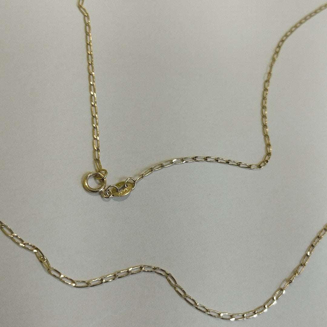 CADENAS TEJIDO ESLABONES ORO 10K 60 CM 2 GR (NUEVO)