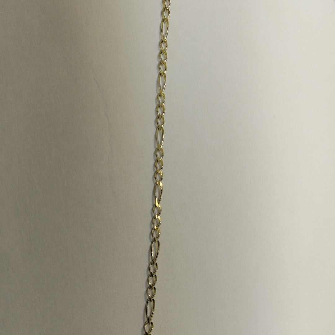 CADENAS TEJIDO 3X1 ORO 10K 50 CM 2.7 GR (NUEVO)