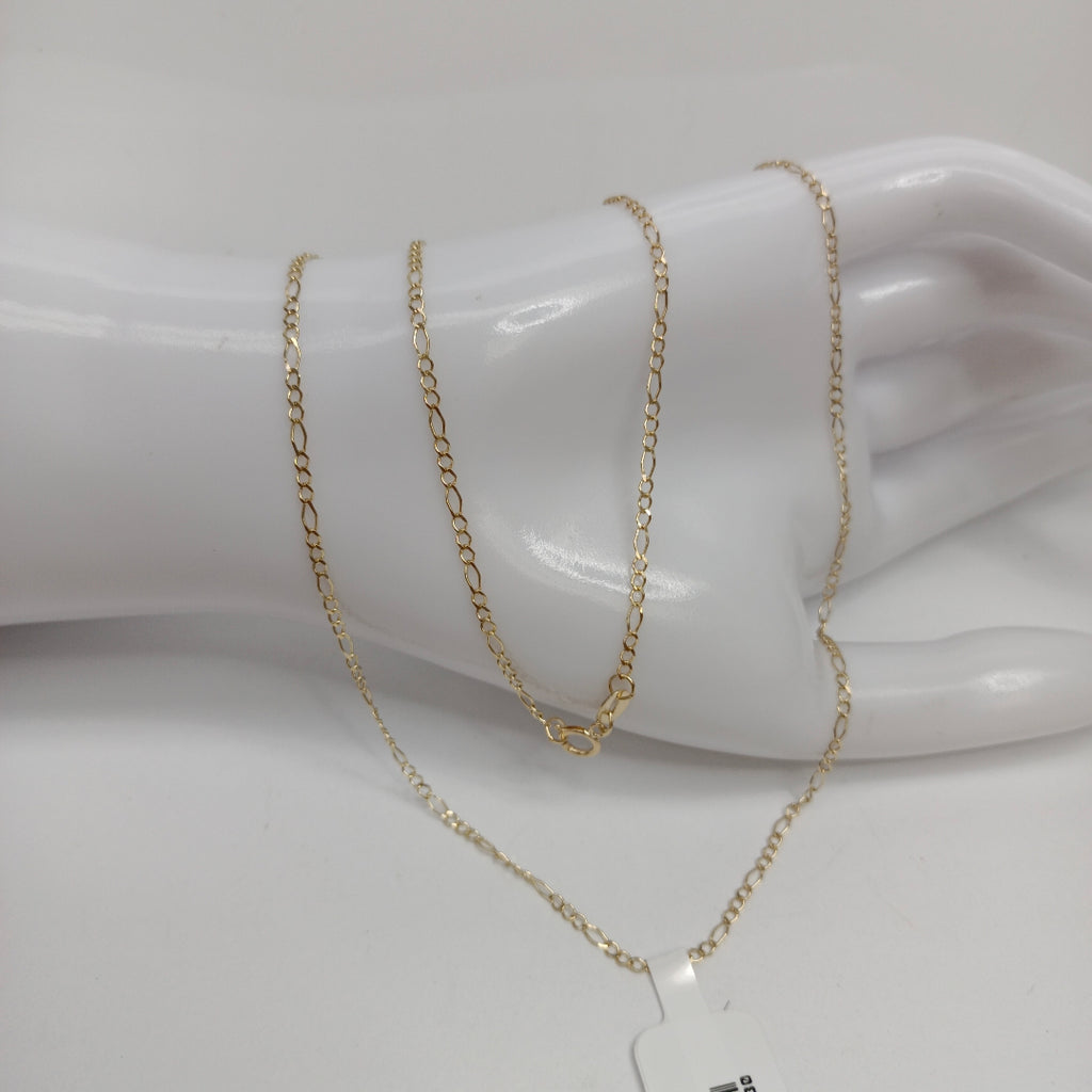 CADENAS TEJIDO ESLABONES ORO 10K 60 CM 2.2 GR (NUEVO)