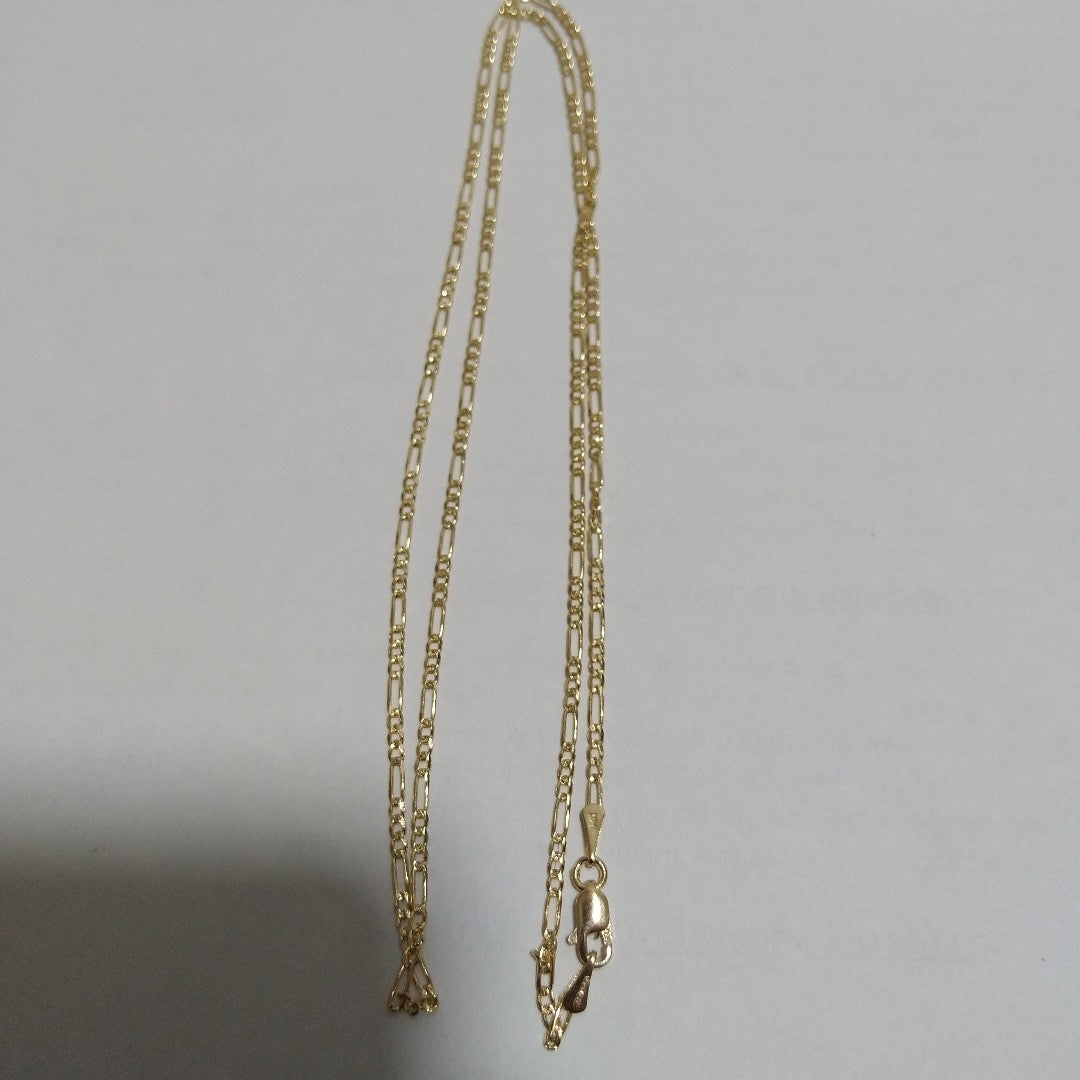 CADENAS 3X1 ORO 14K 55 CM 3.7 GR (NUEVO)