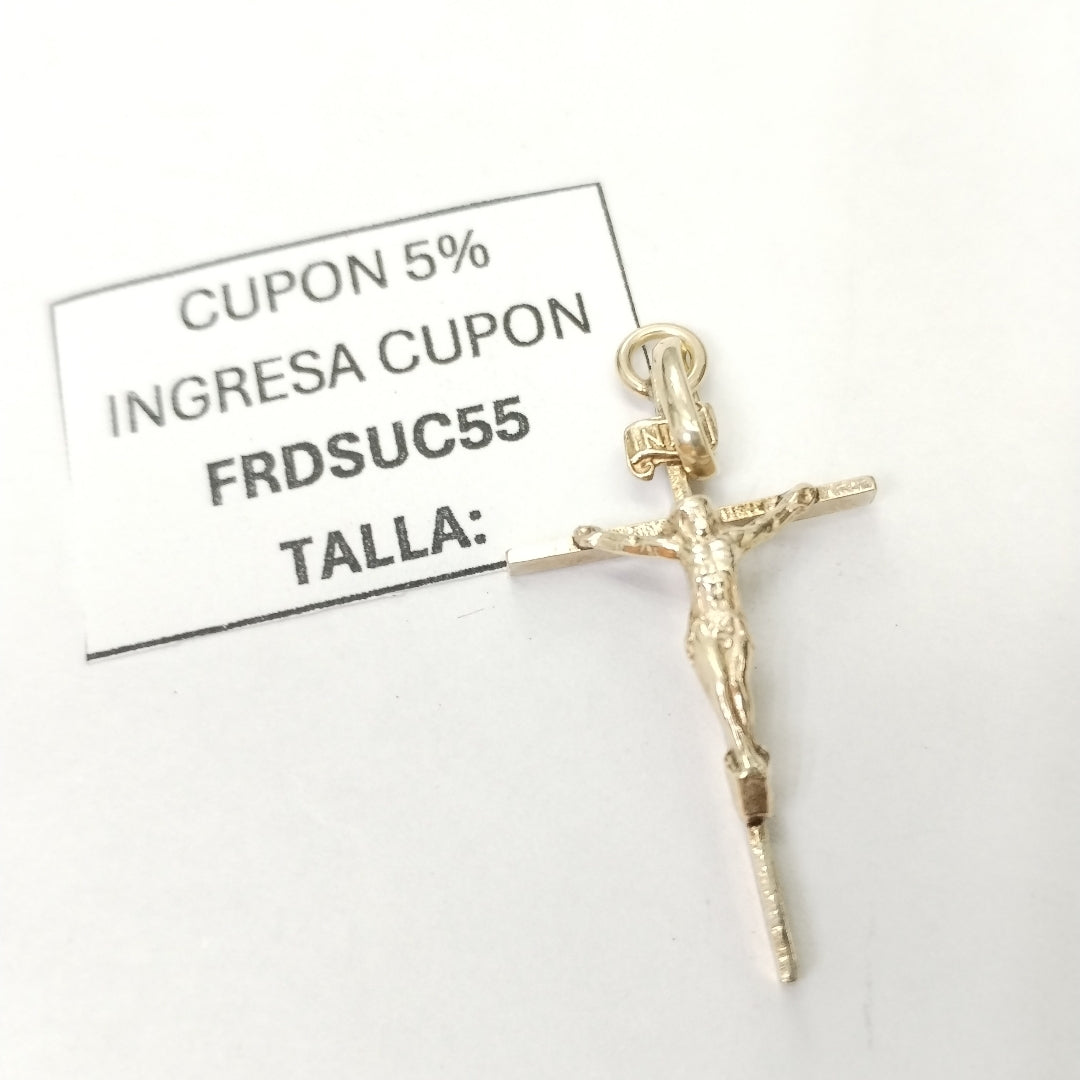 CRUCIFIJO ORO 8 K 1.9 GRMS (SEMINUEVO)