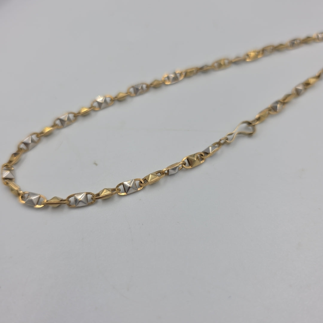 PULSERA ORO,RODIADO 14 K 5,30 GRMS (SEMINUEVO)