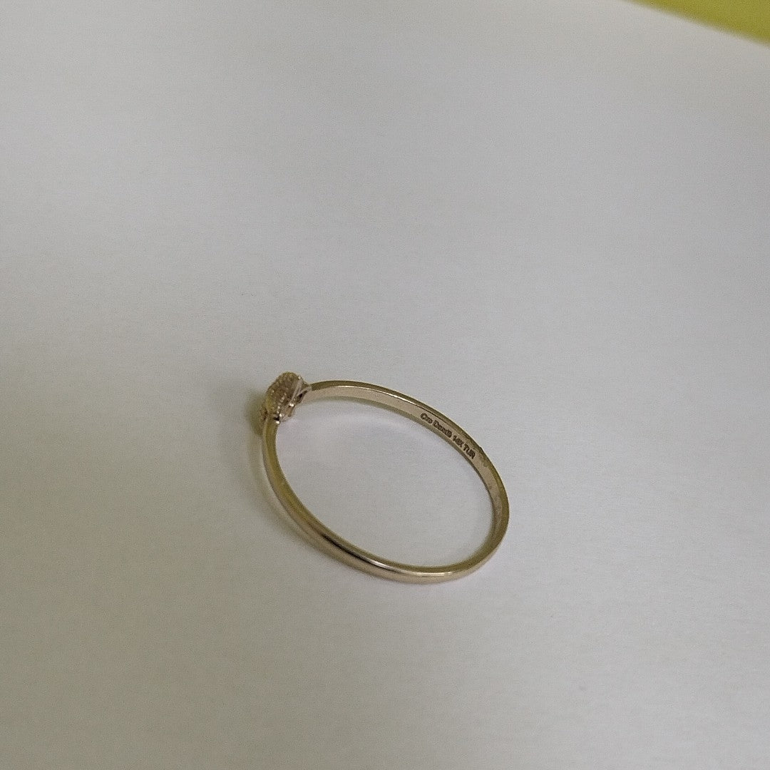 ANILLOS DAMA ORO 14K 0.8 (NUEVO)