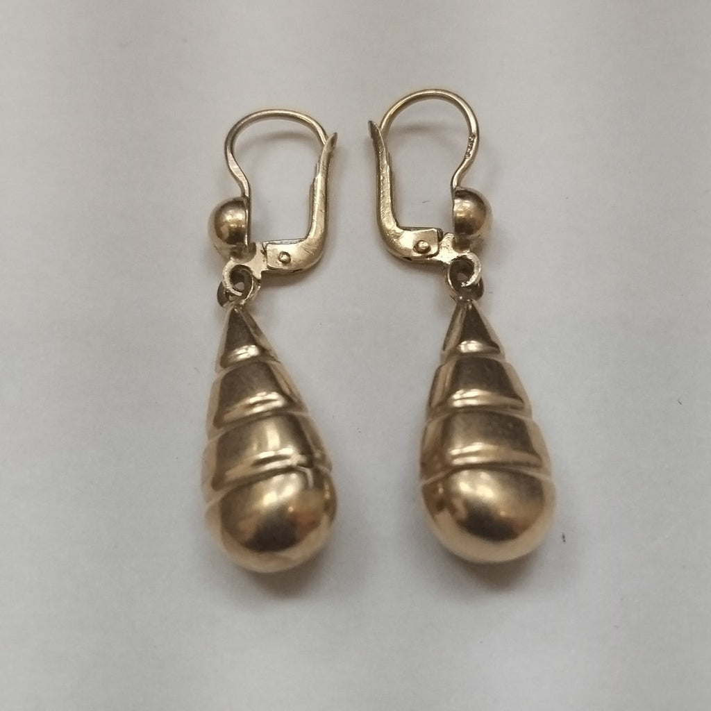 ARETES PAR ORO 14 K 4.7 GRMS (SEMINUEVO)