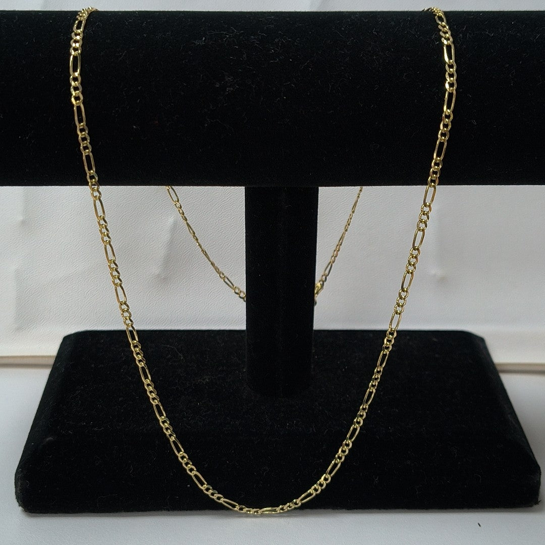 CADENAS 3X1 ORO 14K 55 CM 5.3 GR (NUEVO)