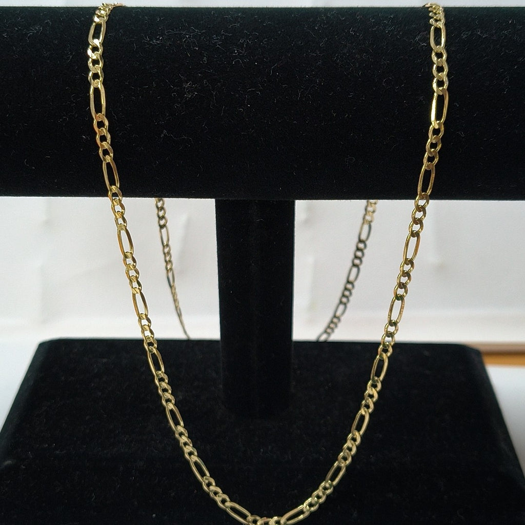 CADENAS 3X1 ORO 14K 60 CM 8 GR (NUEVO)