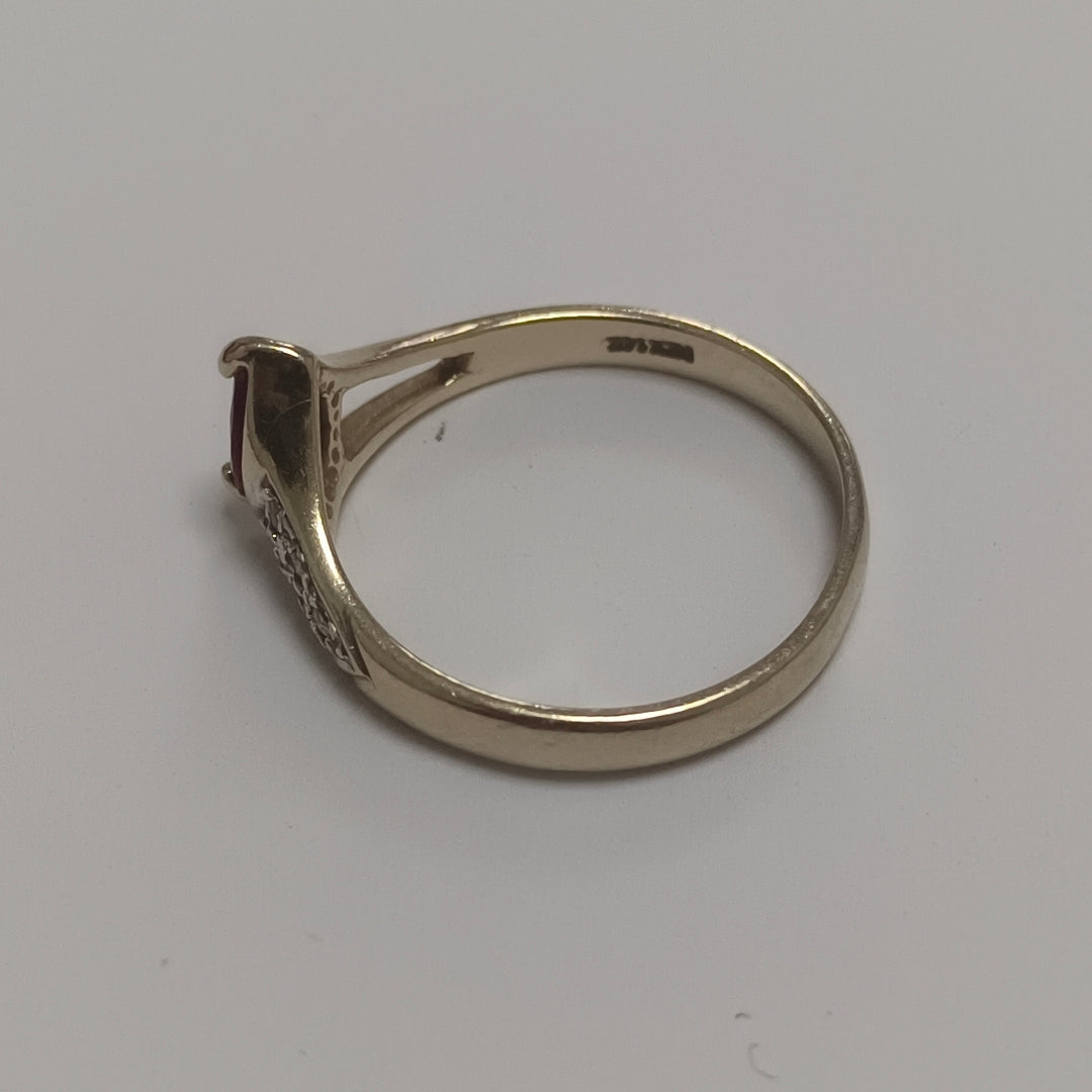 ANILLO ORO 14 K 2,30 GRMS (SEMINUEVO)