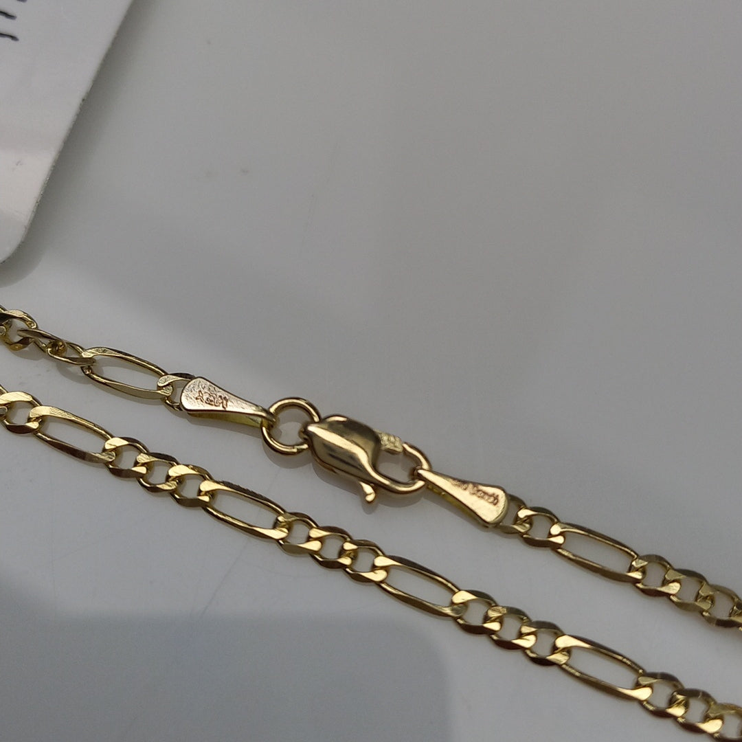 PULSERAS 3X1 ORO 14K 18 CM 1.8 GR (NUEVO)