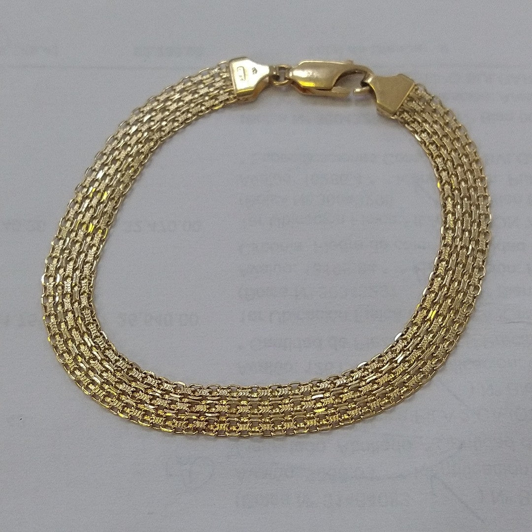 BRAZALETE ORO 18 K 8.1 GRMS (SEMINUEVO)
