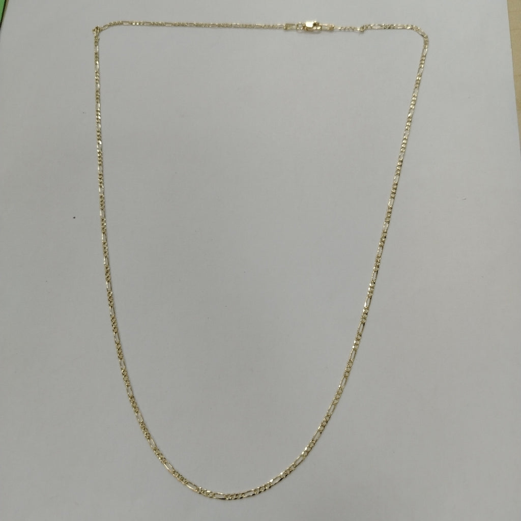 CADENAS 3X1 ORO 14K 55 CM 3.8 GR (NUEVO)