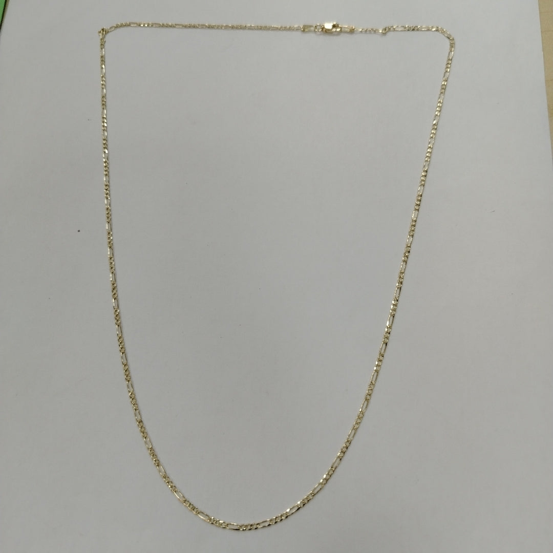 CADENAS 3X1 ORO 14K 55 CM 3.8 GR (NUEVO)