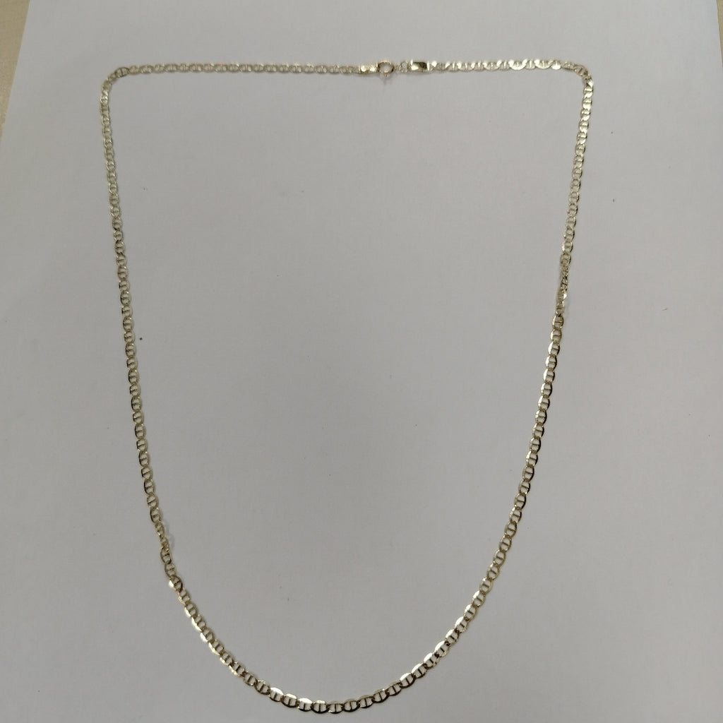 CADENAS TEJIDO GUCHI ORO 10K 55 CM 4.2 GR (NUEVO)