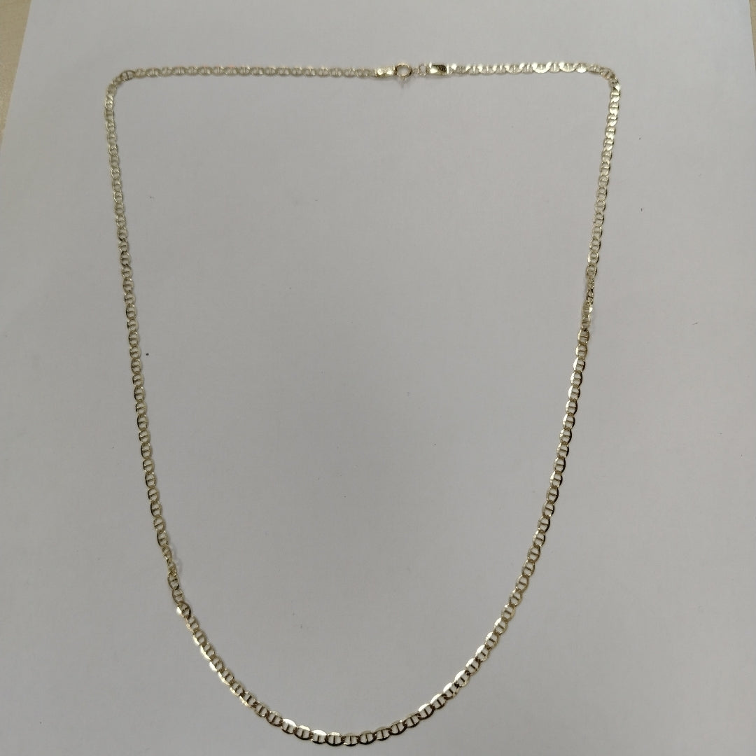 CADENAS TEJIDO GUCHI ORO 10K 55 CM 4.2 GR (NUEVO)