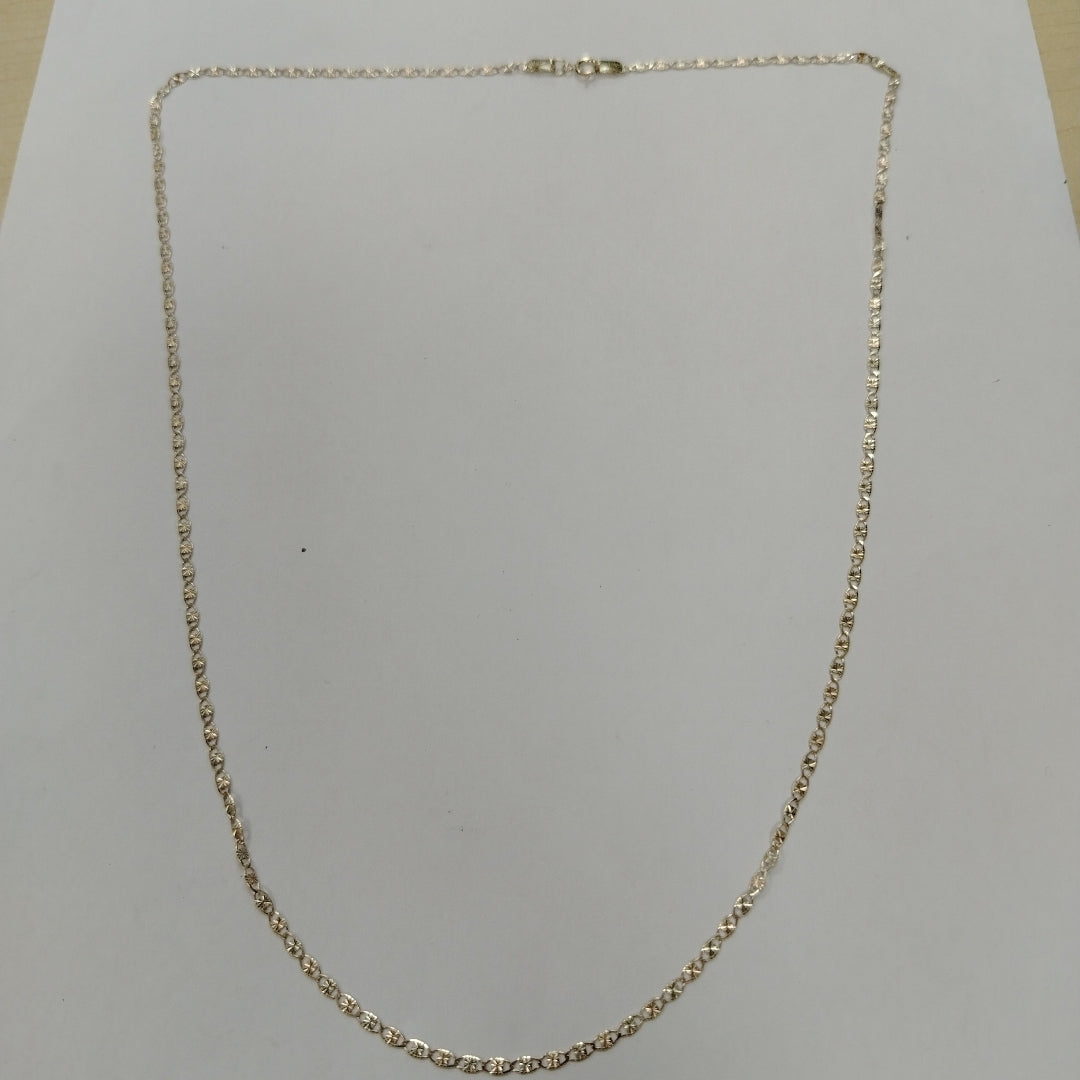 CADENAS TEJIDO GUCHI ORO 10K 60 CM 3.1 GR (NUEVO)