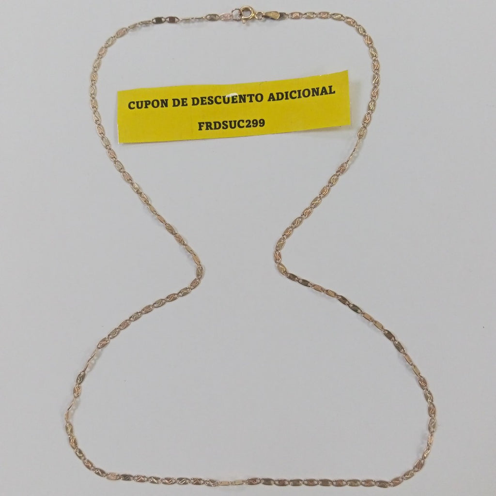 CADENA ORO 14 K 3.8 GRMS (SEMINUEVO)