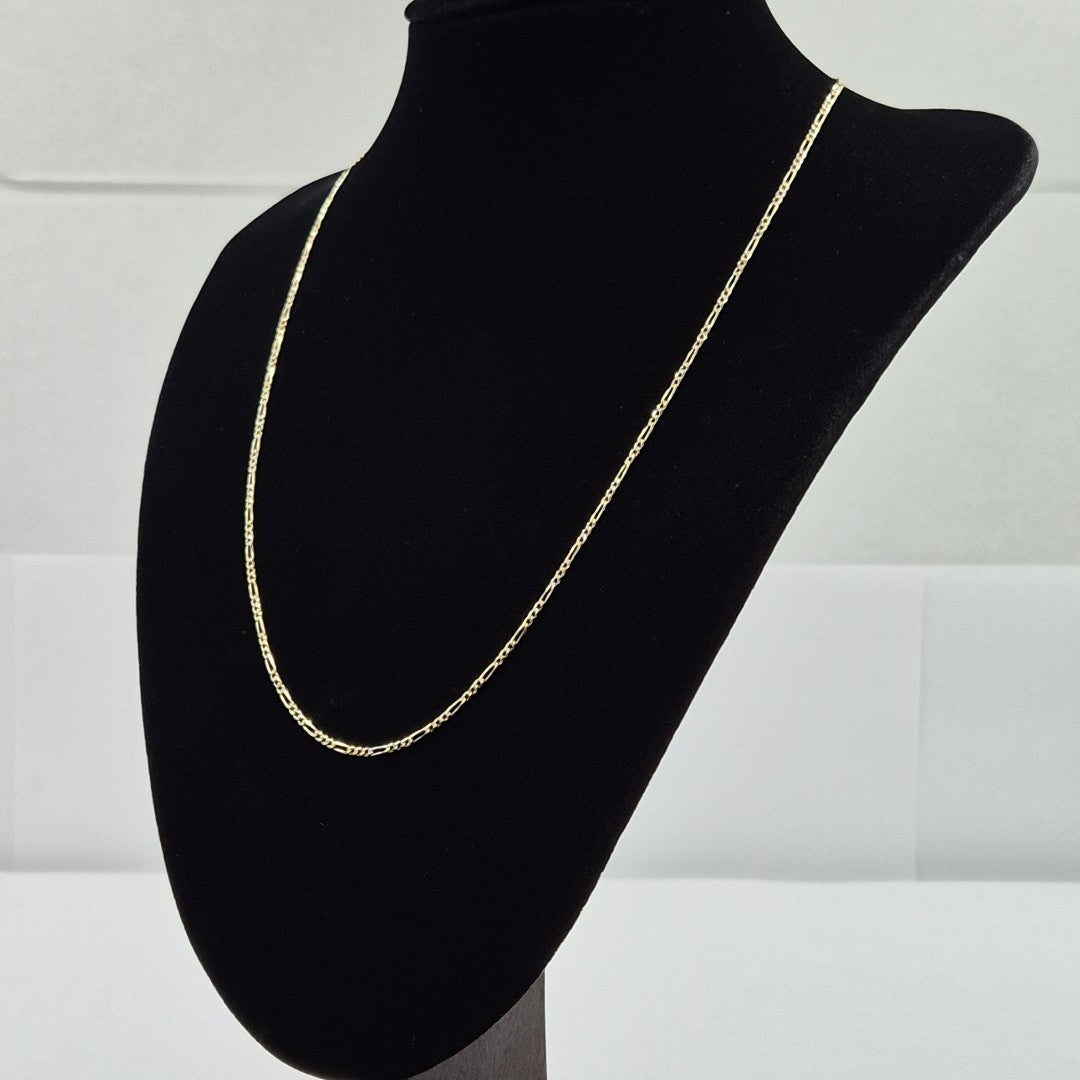 CADENAS 3X1 ORO 14K 55 CM 3.7 GR (NUEVO)