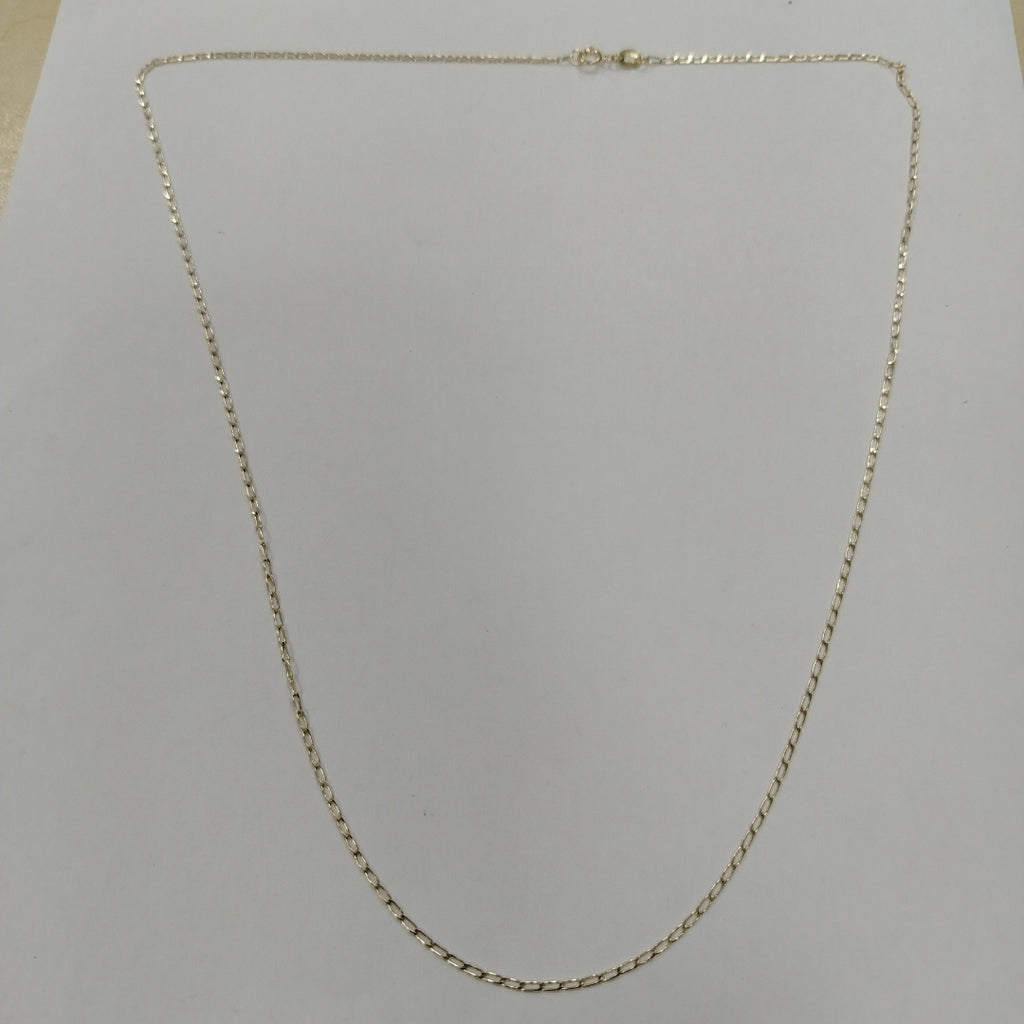 CADENAS TEJIDO ESLABONES ORO 10K 60 CM 2.1 GR (NUEVO)